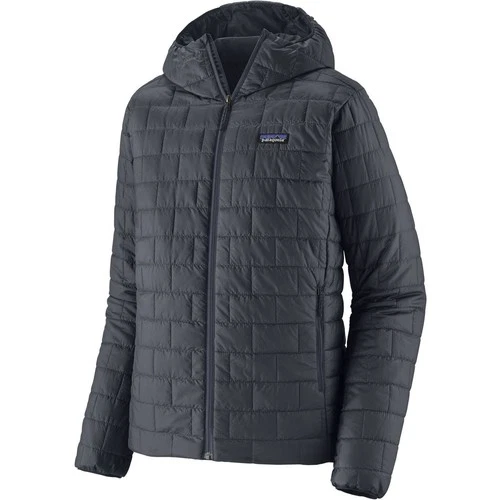 patagonia Nano Puff Insulated Hoody - Men's,Smolder Blue video thumbnail