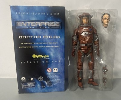 Star Trek Enterprise Doctor Phlox EVA Suit Art Asylum Mail Away Autographed NEW