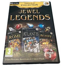 Jewel Legends, Triple Play Collection, Roma/Atlantide/Egitto, CD-ROM PC, gioco usato