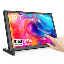 10.1 Inch Portable HDMI Monitor IPS 1280x800 for Raspberry Pi Windows PS4 Switch