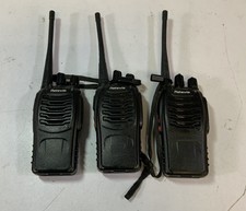  Lot of 3 Retevis H-777 UHF FM Two Way Radio Transceiver w/ Li-Ion Battery"L3B"