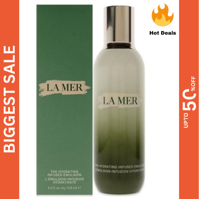 La Mer Hydrating Infused Emulsion 4.2fl oz /125ml New Unsealed Moisturizer USA..