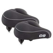 Cloud-9 Unisex Cruiser Comfort Bicycle Seats with Airflow Relief Channel  Coil