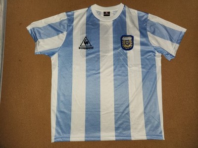 海外即完‼️Maradona Football Jeasey 1986 World Cup Diego Maradona 10 Home Futbol Soccer Jersey Large