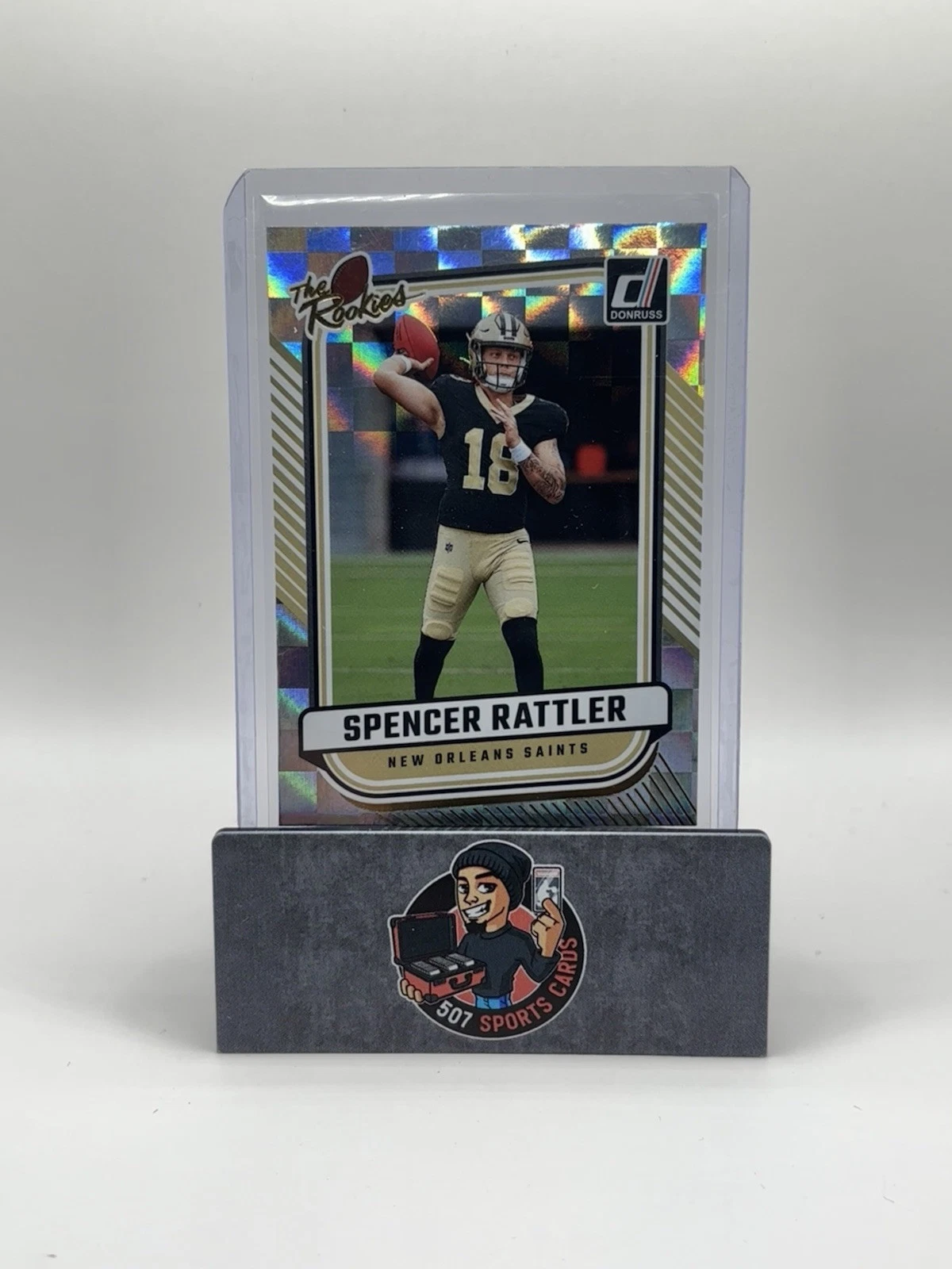 Spencer Rattler trading card