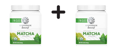 2 x Sunwarrior Organic Matcha Powder (300g) (124,92 EUR/kg)