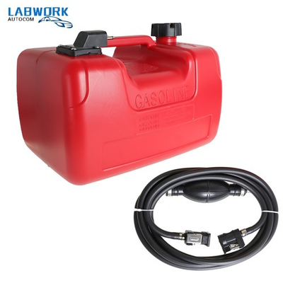 #ad 12L Fuel Tank Gas Tank Portable Gallon Marine Outboard Boat Tank with Connector $49.41