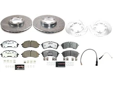 For 2022-2024 Ford Transit-350 Brake Pad and Rotor Kit Power Stop 36259HVWW