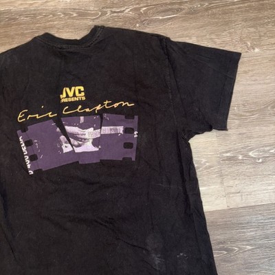 VINTAGE 1992 Eric Clapton Concert Tour 400 Delta T-Shirt Rock