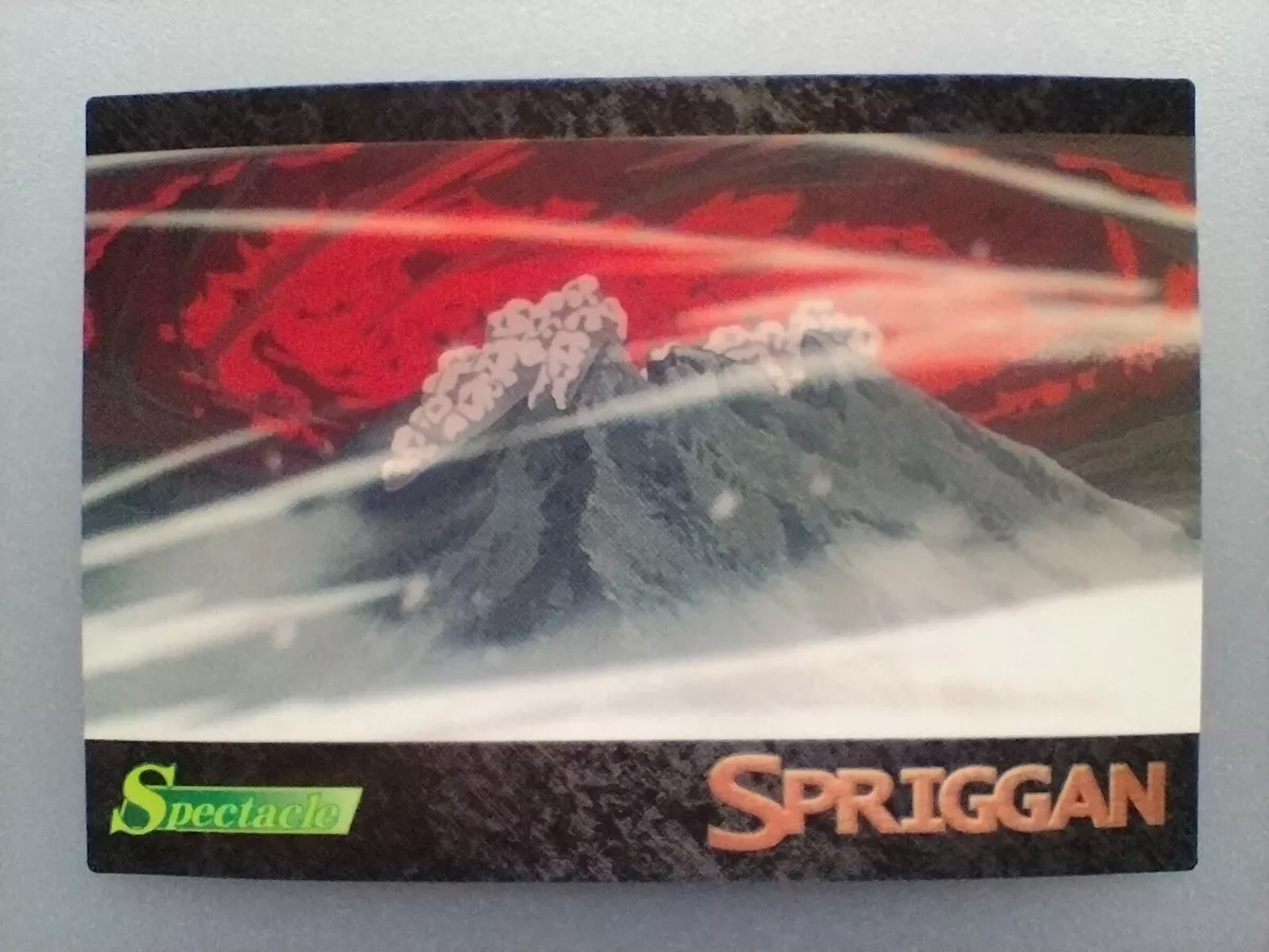 SPRIGGAN card SHINSEISHA Japanese Vintage Rare F/S