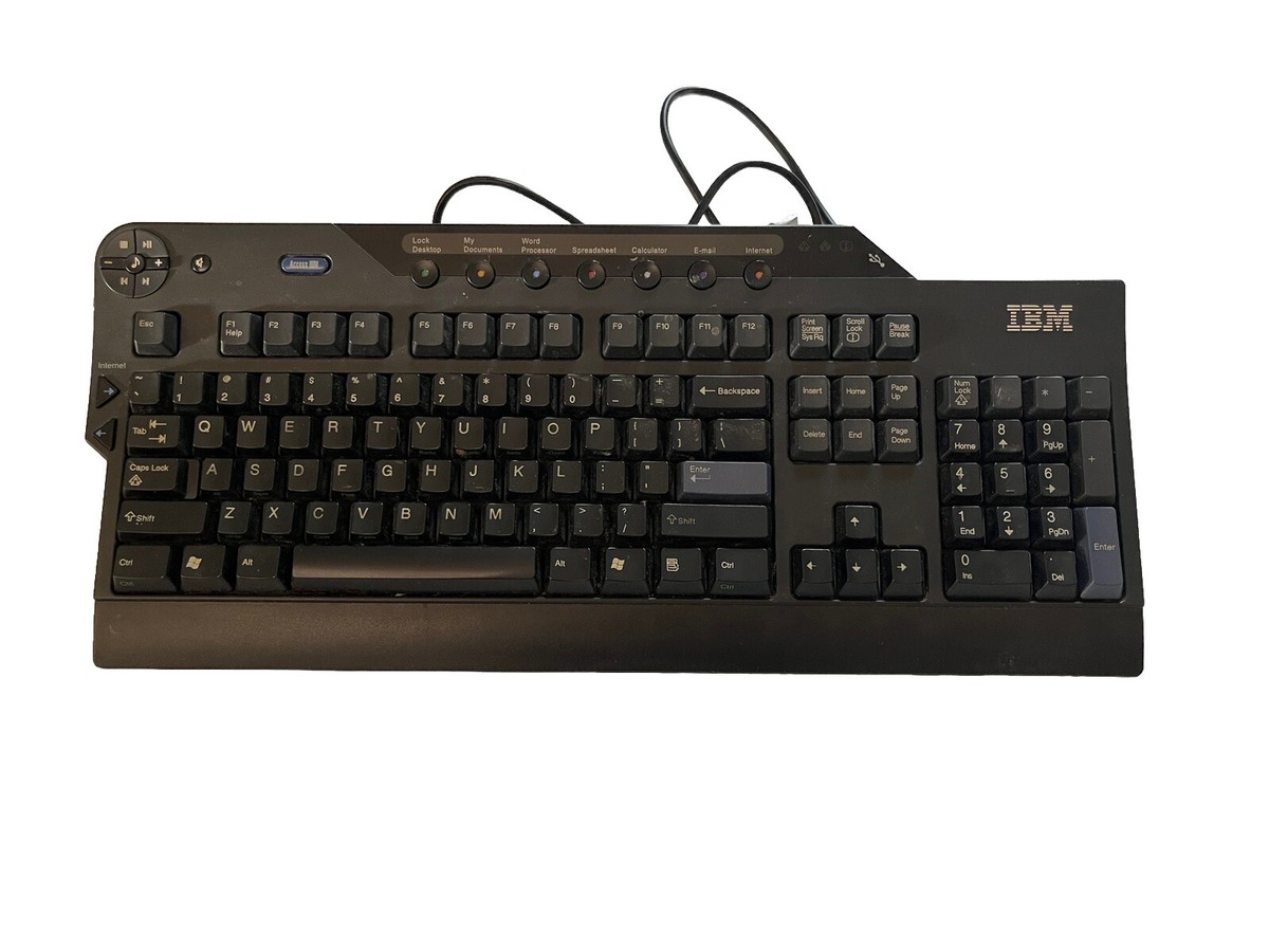 Vintage IBM Wired Keyboard USB SK-8815 89P8800 TESTED WORKING | eBay