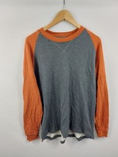 Cabela's Mens Grey Mix/Orange Jumper Size L 141-28 