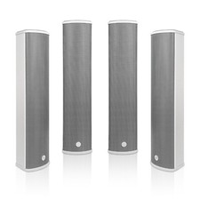Sound Town IP55 70V/100V 4x5" Column Array Speaker, Grey TARVOS-CL45GX4 