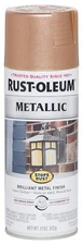 Rust-Oleum 7273830-2PK Stops Rust Metallic Spray Paint Copper 2 Pack