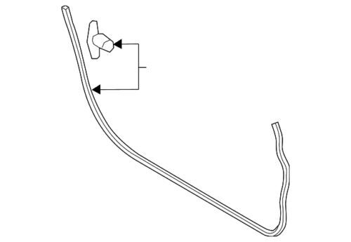 Tira de clima para Ford (N/P FR3Z-6320531-A)