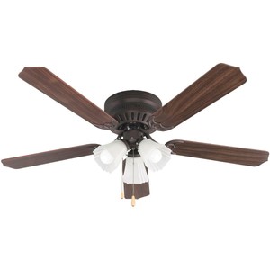 Home Impressions Piedmont 52 In. Oil Rubbed Bronze Ceiling ...