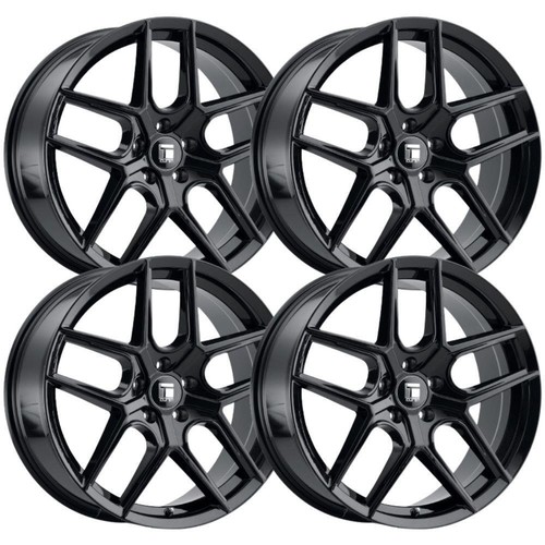 (Set-4) Touren TR79 17x8 5x108 35mm Gloss Black Wheels Rims 17 Inch | eBay