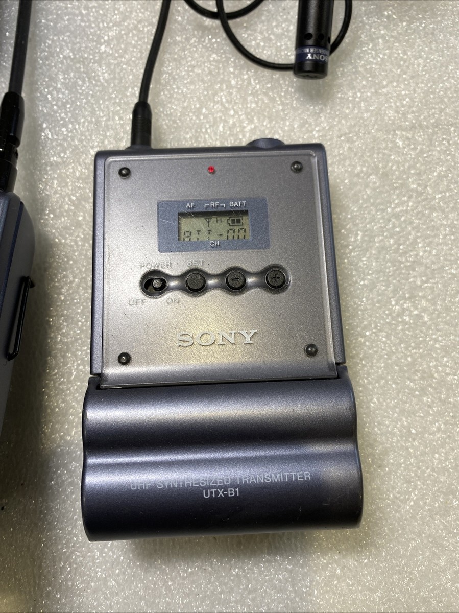 Sony URX-P1 UTX B1 Wireless UHF Diversity Tuner & Receiver | eBay