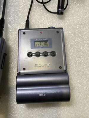 Sony URX-P1 UTX B1 Wireless UHF Diversity Tuner & Receiver | eBay