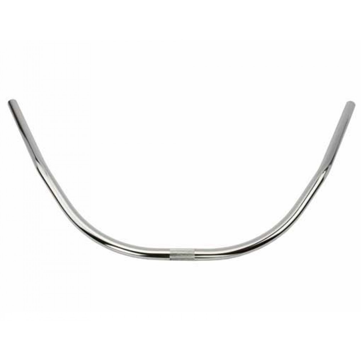 Guidon Cruiser Moon Chrome en acier poli pour vélo customisé