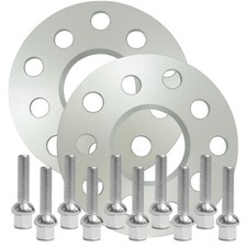 SCC Spurverbreiterung silver 10mm mit Schrauben silber Skoda Praktik 5J 07-15