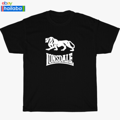 New Lonsdale Classic T-Shirt Logo Many Colors Size S to 5XL Made In USA