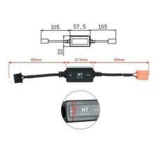 Led Headlight Canbus Decoder Error Free Warning Canceller Anti Flicker Plugplay