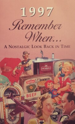 1997 Seek Publishing Remember When KardLet Famous Birthdays Anniversaries etc...