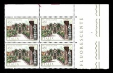 STAMP, QUARTINA - VILLA PALAGONIA, BAGHERIA - I.P.Z.S. 1986