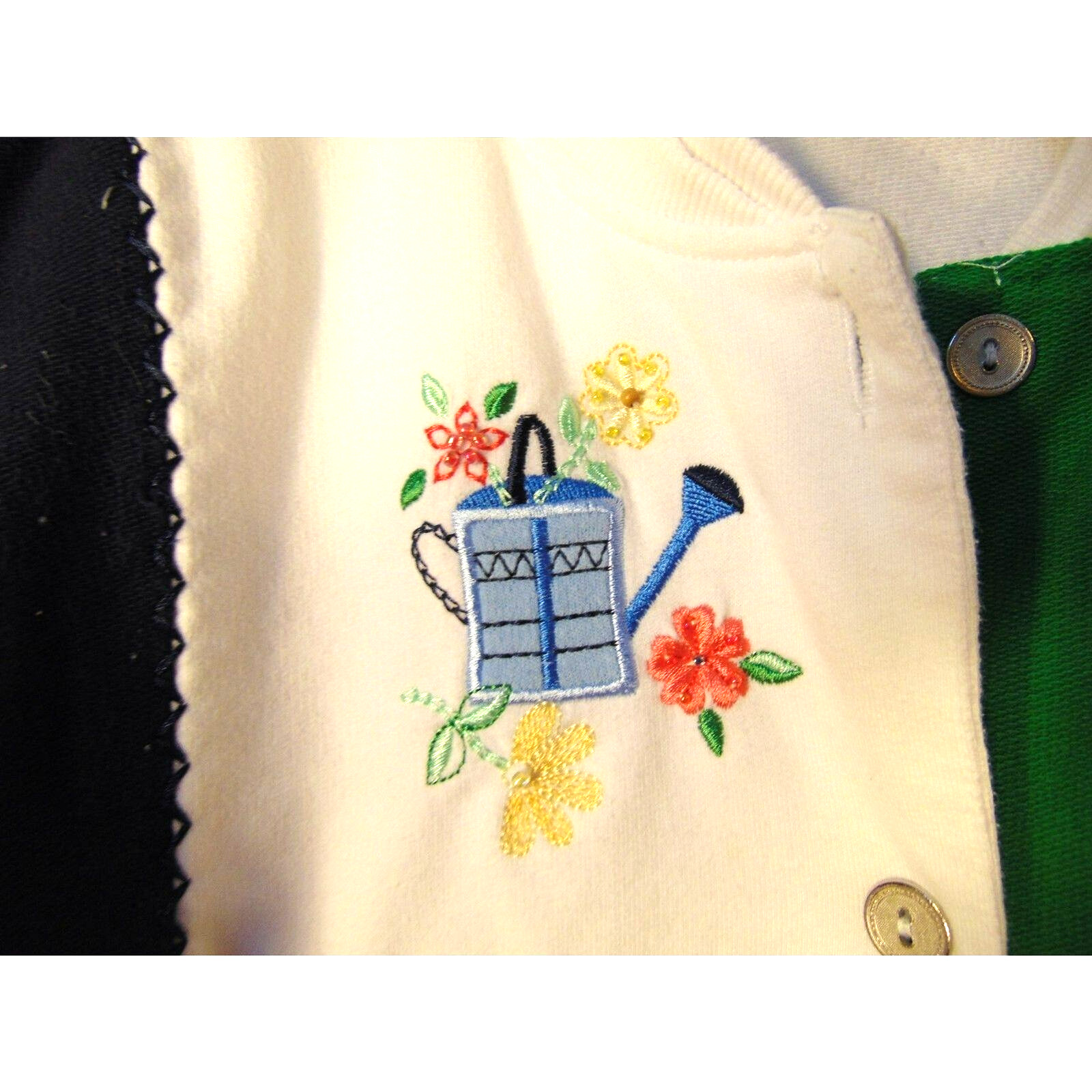 Alfred Dunner Patchwork Spring Jacket Size 1XL Sp… - image 3