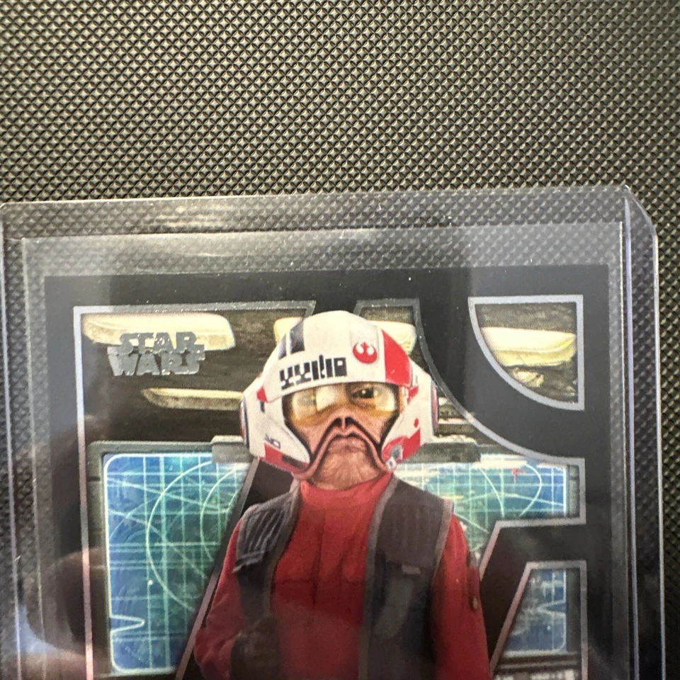 2018 Topps Star Wars Galactic Files Nien Nunb Kipsang Rotich Autograph 258/300 - Image 2 of 4
