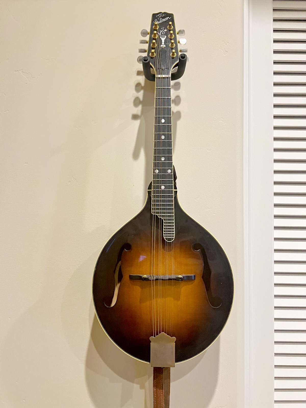 Gibson A-5L “Snakehead” Mandolin sgnd "Bruce Weber "-Sunburst - 14” neck scale