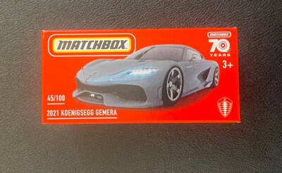 Matchbox 2021 Koenigsegg Gemera 45/100 Power Grabs by RACEFACE-MODELCARS
