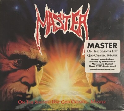 Master   On The Seventh Day God Created CD 2022 Hammerheart [Slipcase] NEW *NL