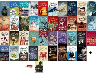 A Complete set of Agatha Christie s Mystery books Set of 40 books