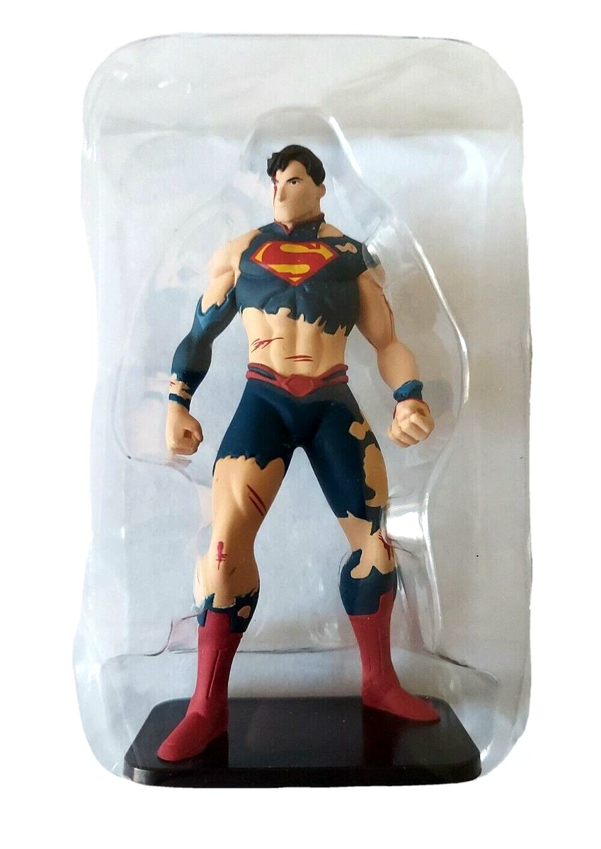 DC COMICS Death of Superman Battered Bloody Man of Steel Figure NEW OPEN STOCK