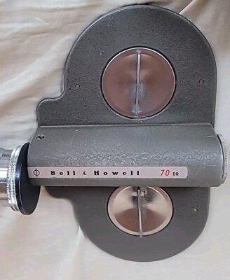 Bell & Howell ベル&ハウエル 70DR Bell & Howell 70-DR 16mm Camera w/2 Lenses GOOD | eBay