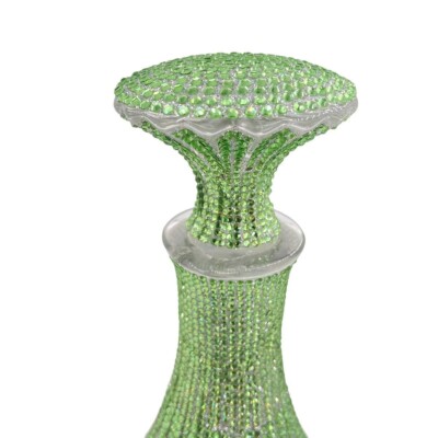 Camus Tradition Baccarat decoration bottle GREEN Crystal Decanter
