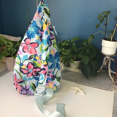 Vera Bradley Essential Sling Backpack Marian Floral | eBay display picture 1