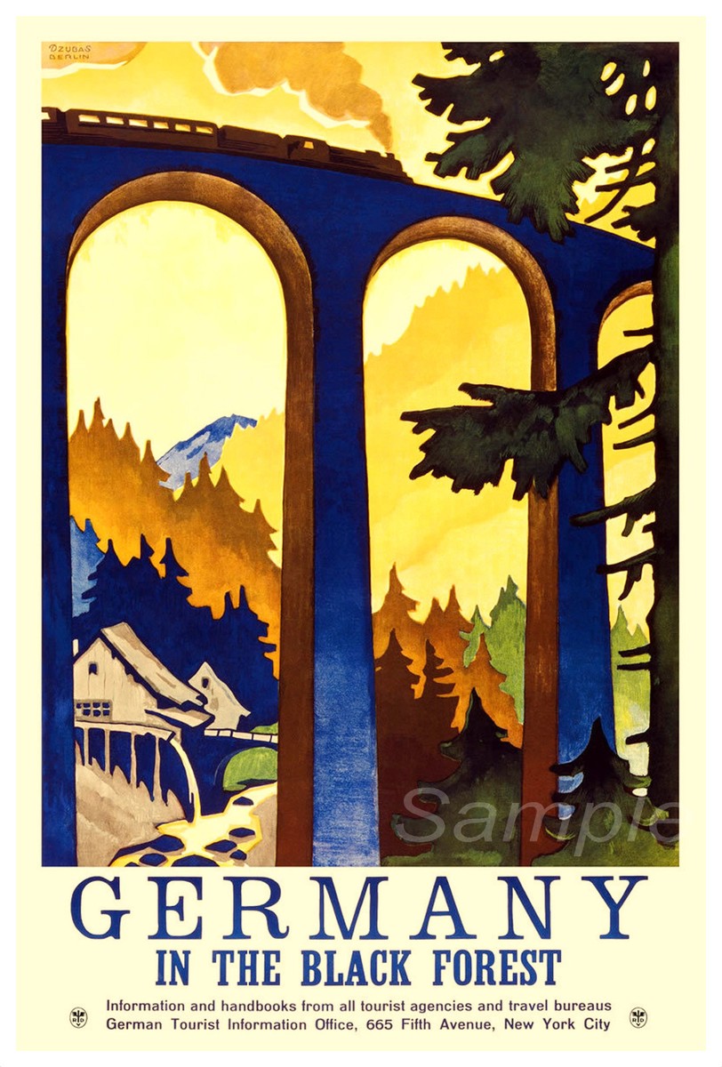 VINTAGE TRAVEL POSTERS WALL ART PRINTS A2 / A3 / A4 - Foto 10