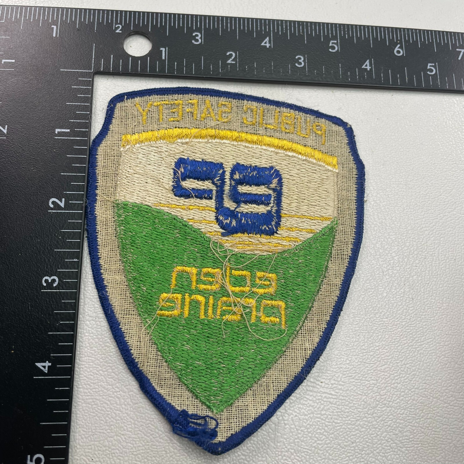 PUBLIC SAFETY EDEN PRAIRIE Patch 39MS