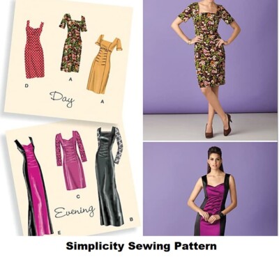 Simplicity Patterns Misses' Special Occasion-6-8-10-12-14 US1778H5