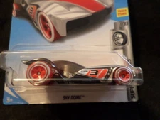 HW HOT WHEELS 2018 HW SUPER CHROMES #1/10 SKY DOME BLACK/RED HOTWHEELS VHTF