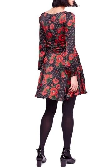 Free people morning light printed mini dress cheap
