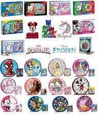 Licensed Character Time Teacher & Analogue Wall Clock Childrens Room Decor Gift