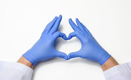 Guantes Nitrilo Azul Talla S Sin Polvo Antialérgicos Apto Uso Alimentario - Imagen 4 de 6