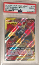 Charizard & Braixen GX 212/236 Cosmic Eclipse