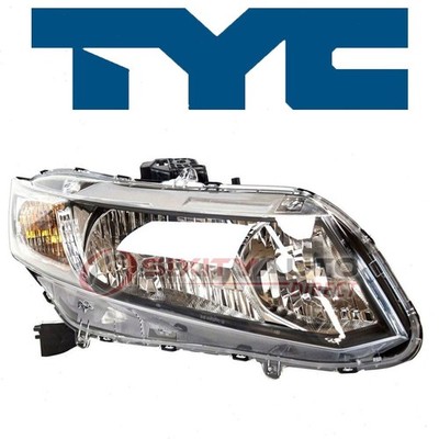 TYC Right Headlight Assembly for 2013-2015 Honda Civic Electrical Lighting yl