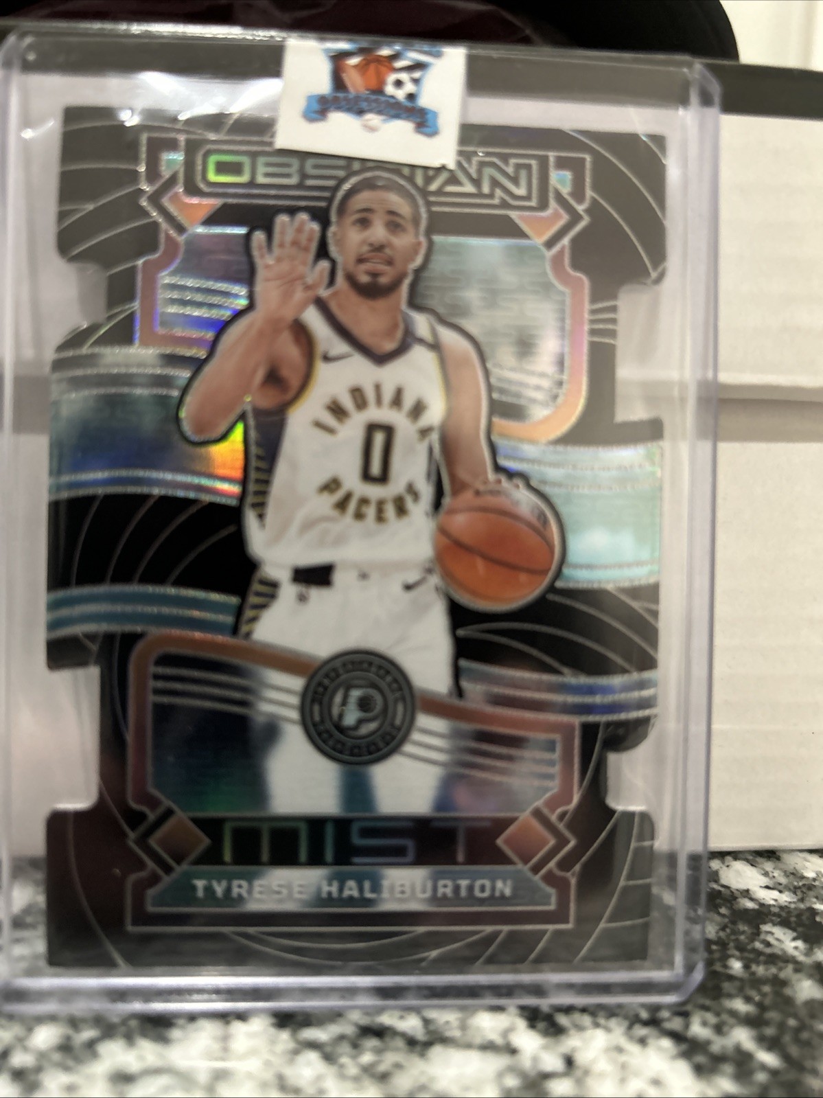 Tyrese Haliburton 2023-24 Obsidian Mist CASE HIT!!!