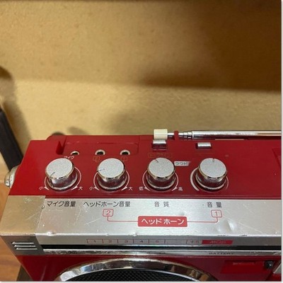 TOSHIBA BOMBEAT RT-S63R Stereo Cassette Radio Tested Used Japan | eBay
